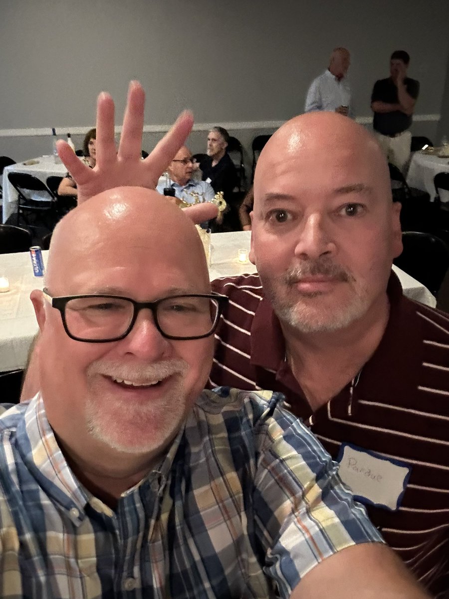 mikewheless's tweet photo. Good night at the high school reunion! Where’d the time go?
#classof1983 https://t.co/Mx4lOWj8G7
