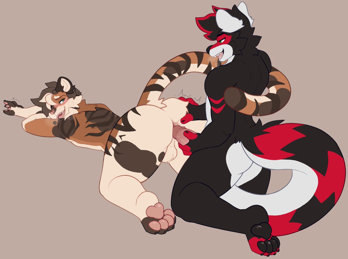 sleepibytes's tweet photo. Comm for @ad_levi ft. my tiger!! https://t.co/e9W5qqEVuJ