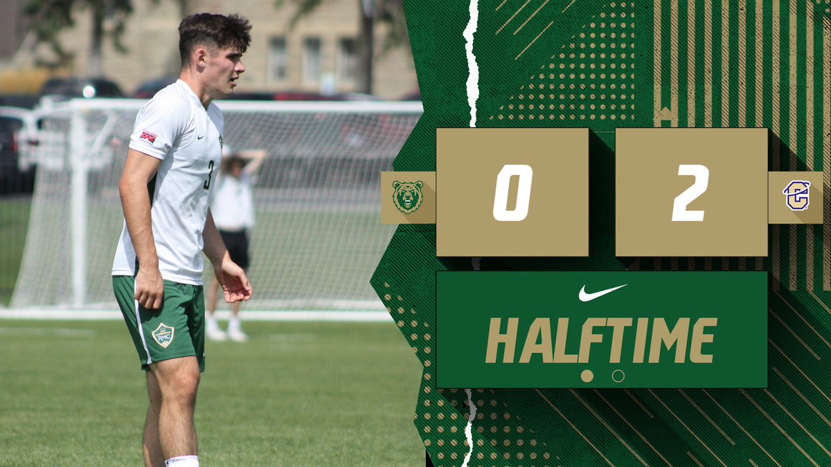 M⚽️: Rocky men trail at half in Billings.