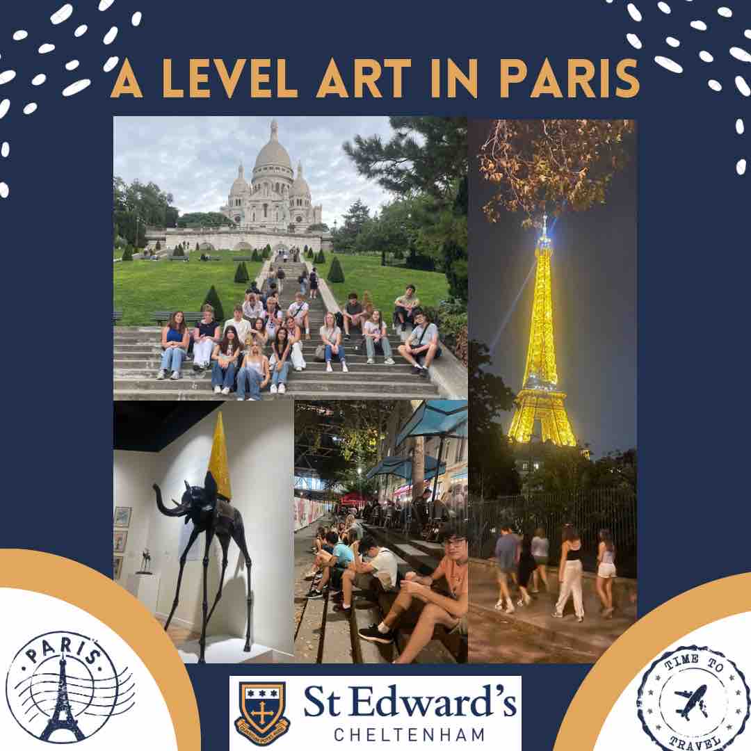 StEdwardsChelt's tweet photo. On their final day, they took in beautiful panoramic views of Paris from Sacre Coeur. They continued to the Dali Museum, then explored the quaint streets of Montmatre. The students have had an incredible weekend in Paris & return full of inspiration!
#SECart #SEC6thform #SECtrips https://t.co/rVdxjBnZVs