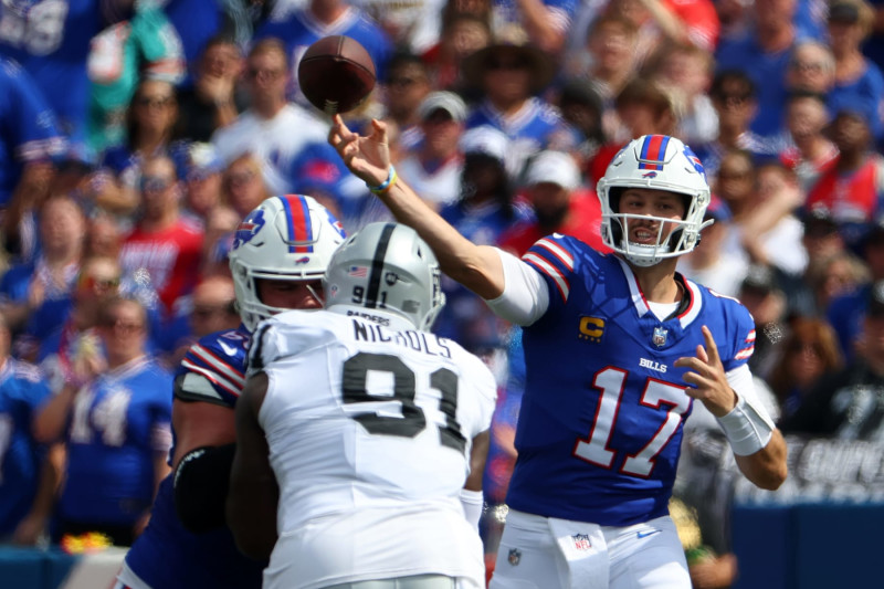 Buffalo Bills Josh Allen Today:  #BillsMafia 

🦬 31/37
🦬 274 Yards 
🦬 3 TDS 0 INT
🦬 124.5 Rating