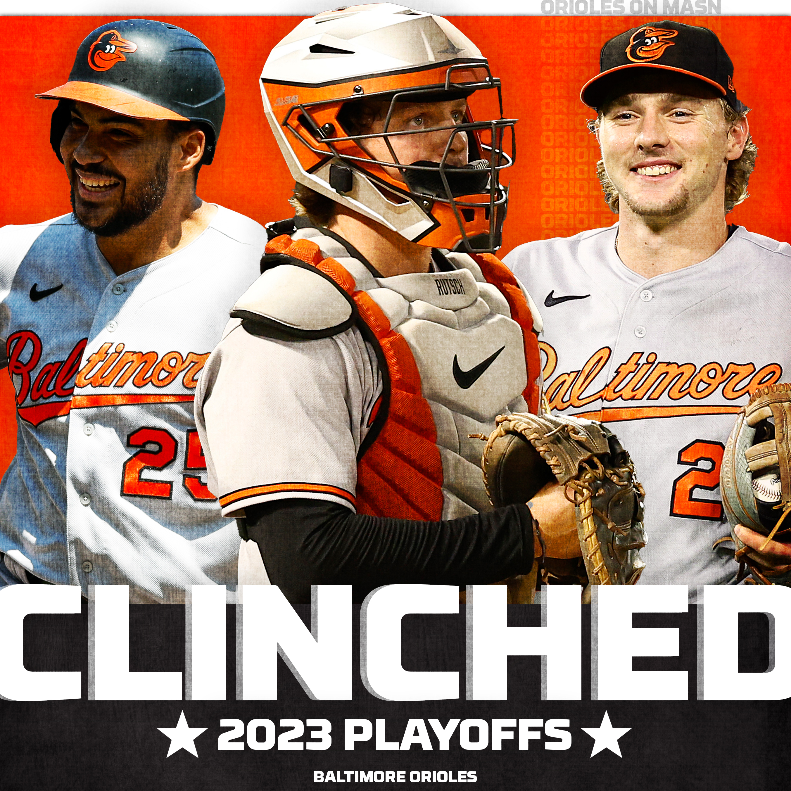 Orioles on MASN on X: 'The Baltimore Orioles are playoff bound!   / X