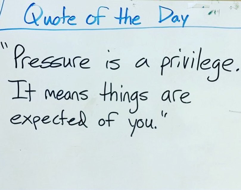 Sports, corporate, entertainment, education— whatever your field of expertise— this quote from <a href="/BillieJeanKing/">Billie Jean King</a> applies to all of us.