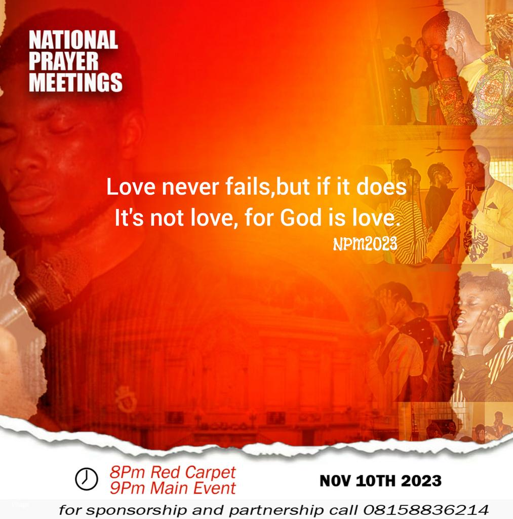 MinisterEsosa's tweet photo. It please the lord that we gather for another encounter again this year❤‍🔥🔥 
____
NPM2023 
November 10 

Hope you will support with a share 😊 https://t.co/RDwYfz9OJy