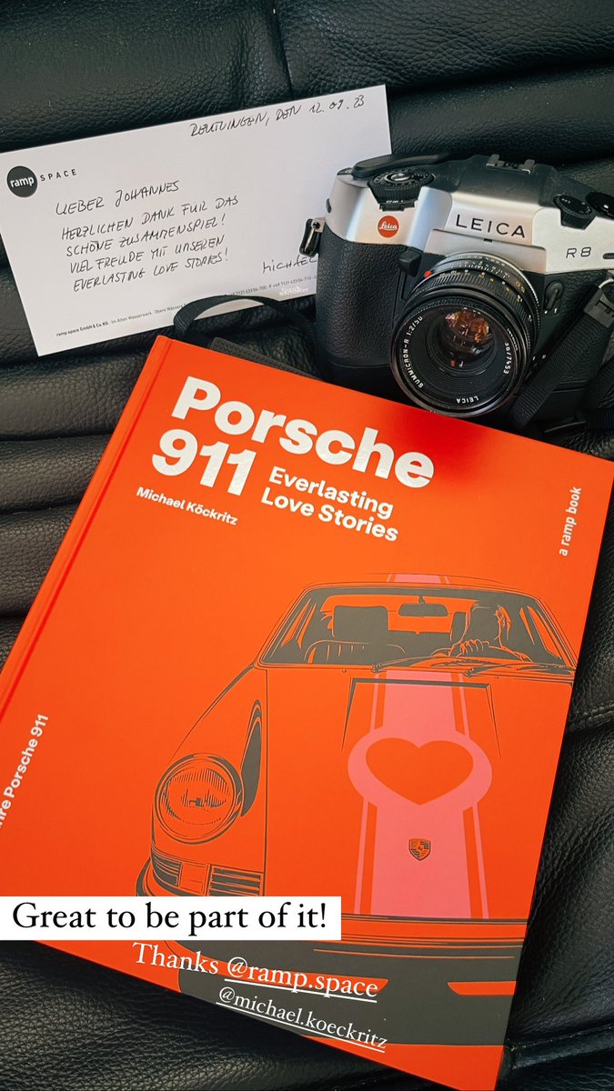Great to be part of it! 
<a href="/Porsche/">Porsche</a> <a href="/leica_camera/">Leica Camera AG</a>