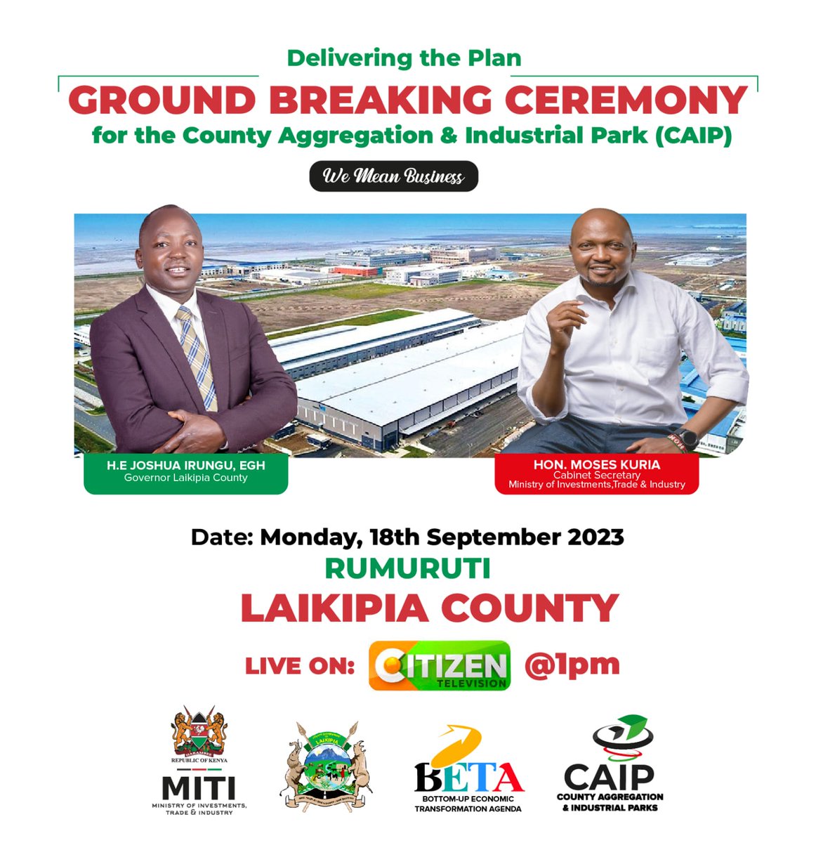 HonMoses_Kuria's tweet photo. Laikipia here we come https://t.co/rREpioLU9n