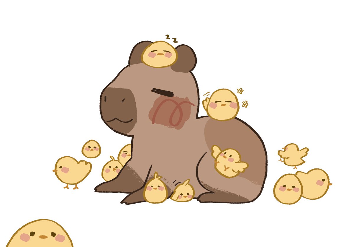capydoodle's tweet photo. babysitting https://t.co/Hd2HIdg7Tu
