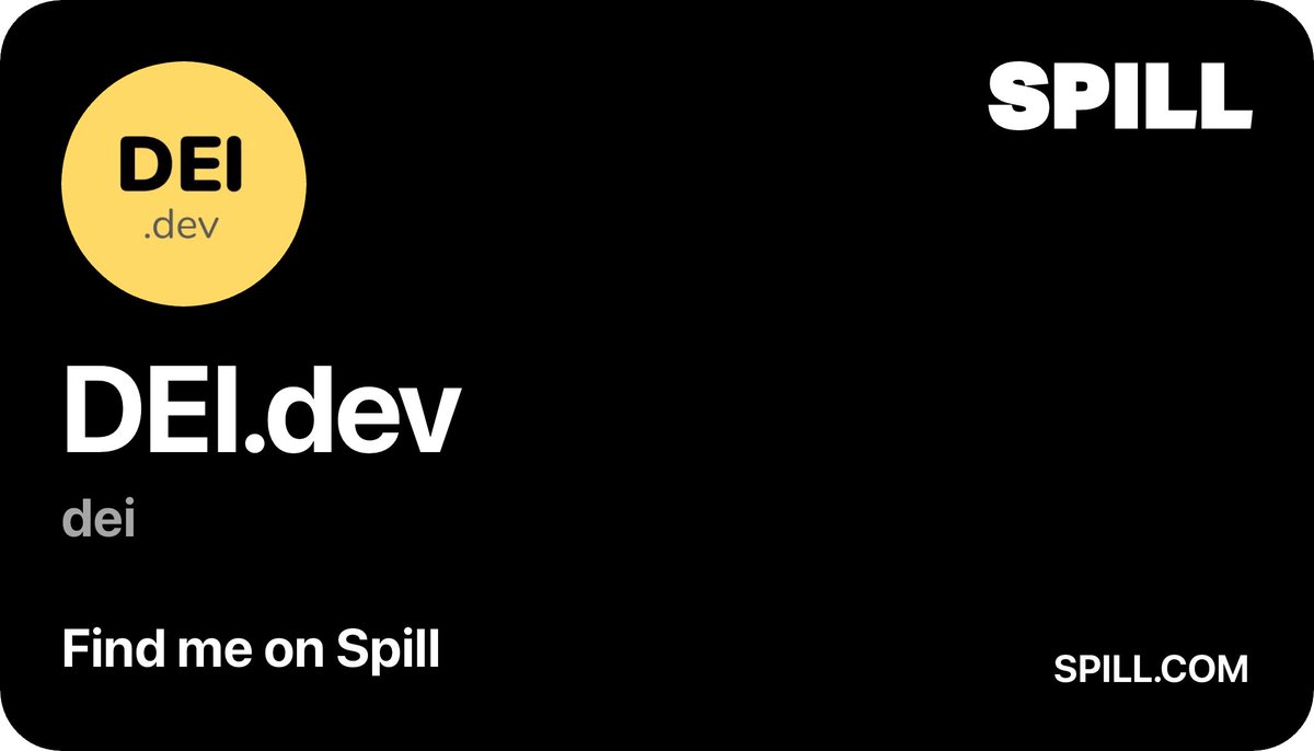 DEI_dev tweet picture