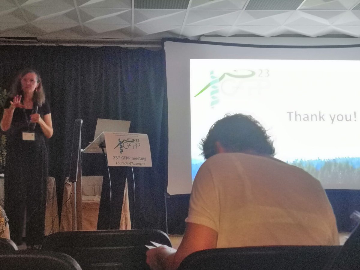 Very nice talk from Muriel Amblard for the inauguration of #GFPP23