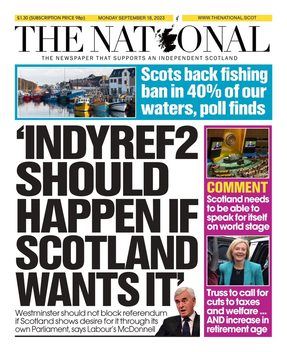 ScotNational's tweet photo. Tomorrow's paper 📰 https://t.co/JEKGrqI3gA
