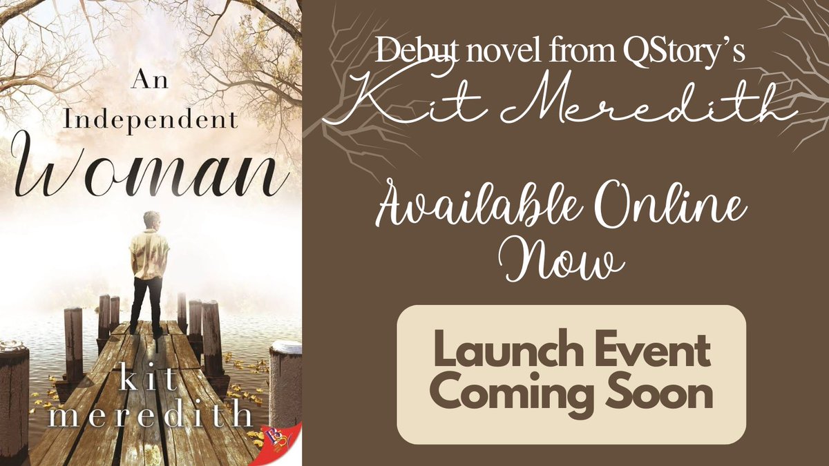 🥂 Exciting news - our very own Kit has published their debut book, 'An Independent Woman' - boldstrokesbooks.com/books/an-indep… 📕 The book is available in ebook & paperback format, with a launch event coming soon! 👉View the publishers weekly review here - publishersweekly.com/9781636795539 🏳️‍⚧️🏳️‍🌈