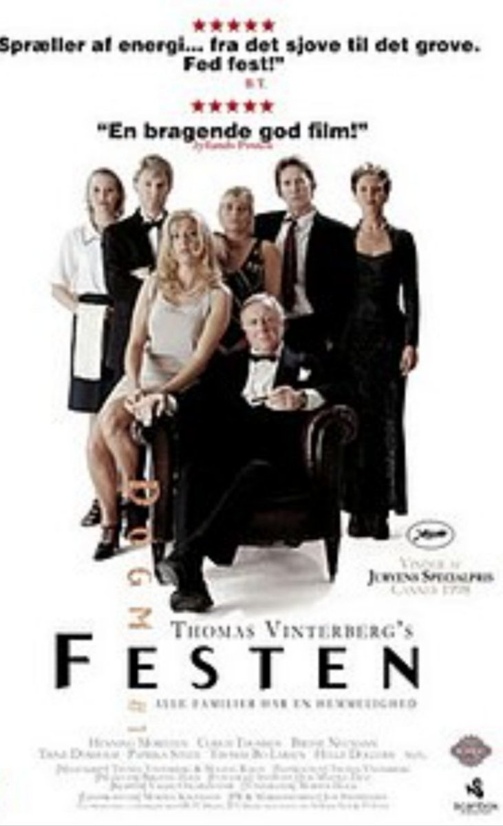 Rigodon61's tweet photo. @davidcinema Among others, #Dogma95 movies: Festen (#ThomasVinterberg) and The Idiots (#LarsvonTrier) https://t.co/C9G0pNLvTK