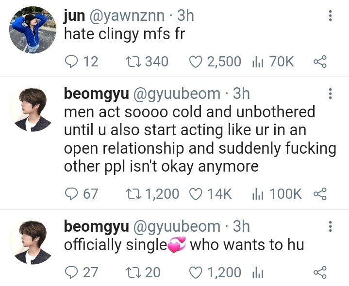 13gyul's tweet photo. beomjun mini au

bg decides to follow yj's example and be petty while at it. yj finally gets his shit together. https://t.co/bIKQkHzu0I