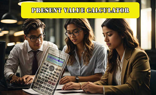 MathCrackercom's tweet image. mathcracker.com/present-value-… A #presentvaluecalculator makes it easy to discount #futurevalue to  current dollars based on your chosen #interestrate. Perfect for  analyzing #investments #loans #retirementplanning and more! Master  #financialmath and #tvm concepts without the headache