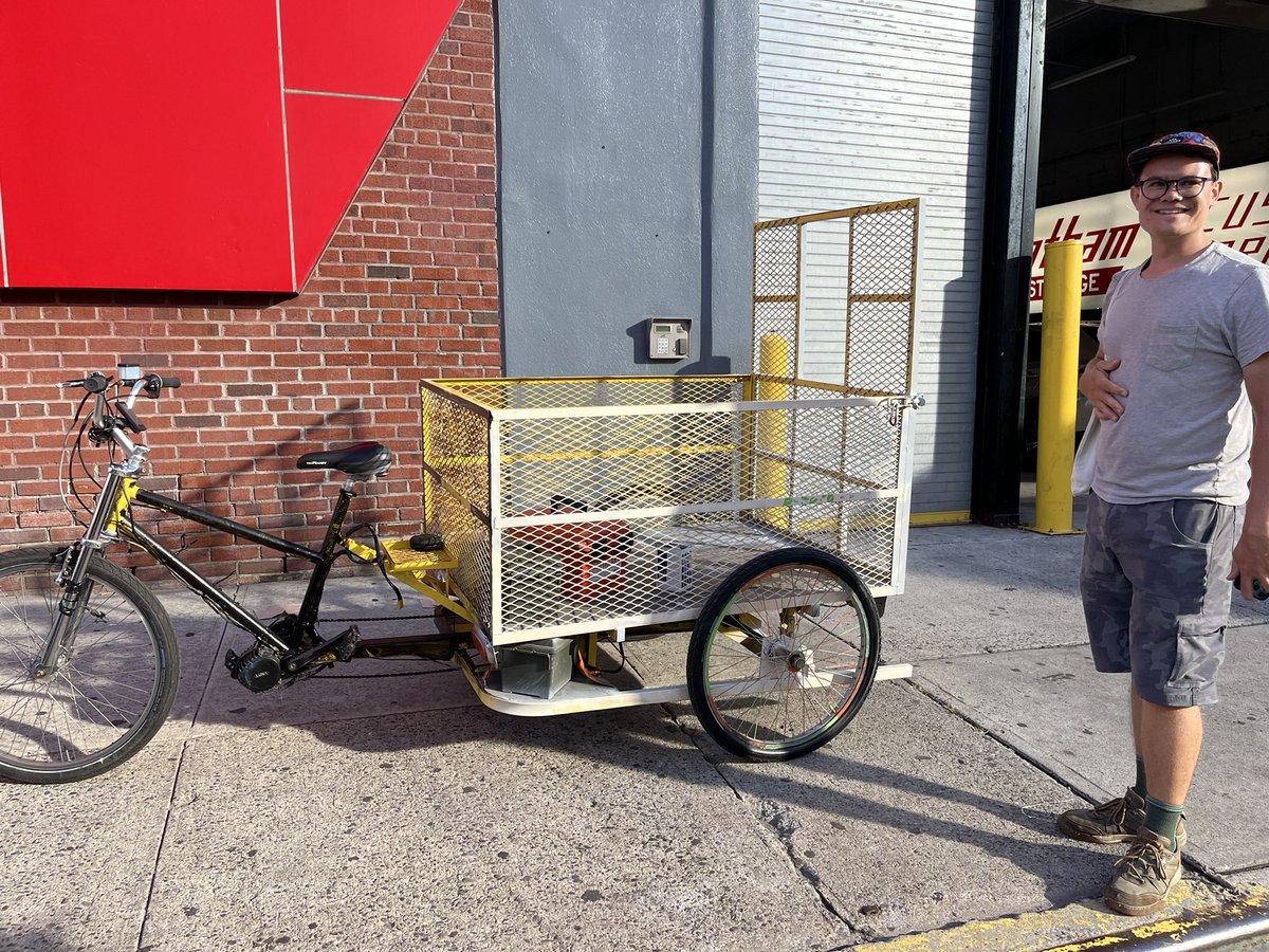 Glad our friends at Reclaimed Organics recovered their stolen #cyclemobile last week, thanks to a brave #pedicab driver!