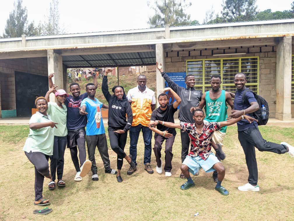 It’s a wrap!  
In Rwanda, our team concluded an enrichment program with 10 days of training to refresh the skills of our youth trainers in Mugombwa Refugee Camp. These trainers work with 60 children to build their social-emotional learning skills through movement and dance.