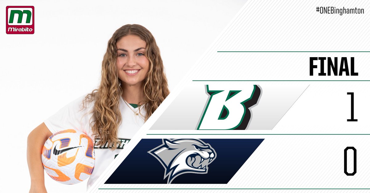 FINAL | We take down New Hampshire 1-0 to start conference play 1-0!

#ClawsOut | #ONEBinghamton