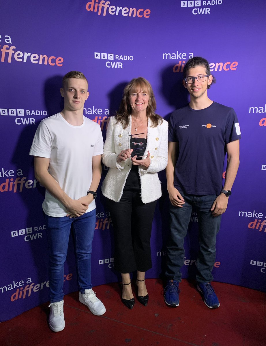 A lovely afternoon at the <a href="/BBCCWR/">BBC Coventry & Warwickshire</a>  Make a Difference Awards Ceremony. 

The <a href="/ymmorguk/">YMM</a> Channel Swim Team 2022 were finalists in the Fundraiser category and although we didn’t win, it was an honour to be amongst so many people doing such amazing work for the benefit of others.