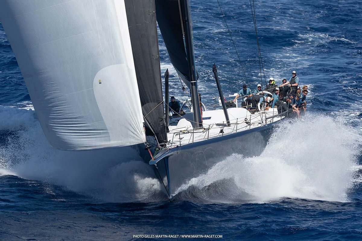 The Farr 100 Leopard 3 [Des 591] finished 2nd in the Maxi 1 Class at the 2023 @MaxiYachtRolexCup.  Over the past year our designers have worked closely with the Leopard team to complete extensive modifications achieving a significant boost in performance.  #farr #results