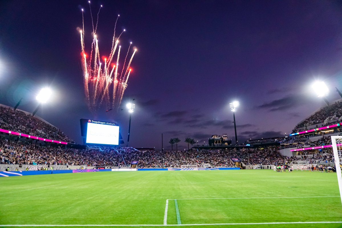 sandiegowavefc's tweet photo. one year ago today, we opened up @SnapdragonStdm to 32,000 San Diegan’s who made history with us 💙🌊 https://t.co/5Wf887jyBT