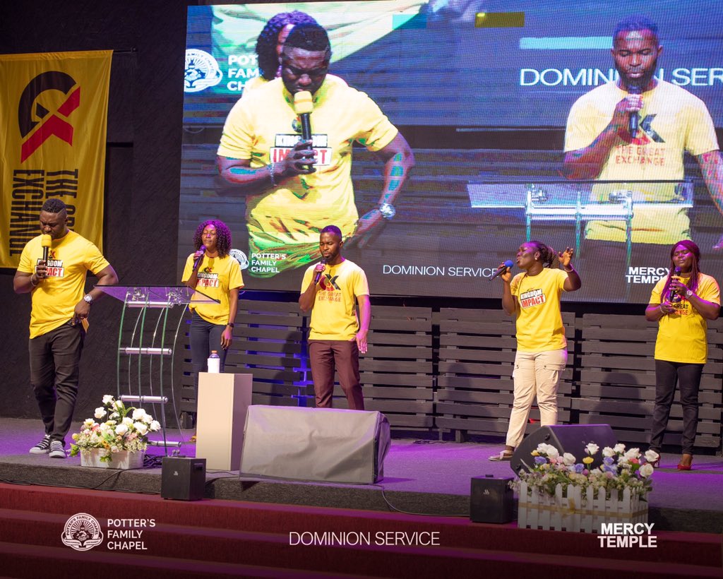 ProphAArmstrong's tweet photo. Grateful for the success of our Dominion Service! 

#TheGreatExchange 
#TGX 
#DominionService 
@PF_chapel https://t.co/YkkcX8mwG0