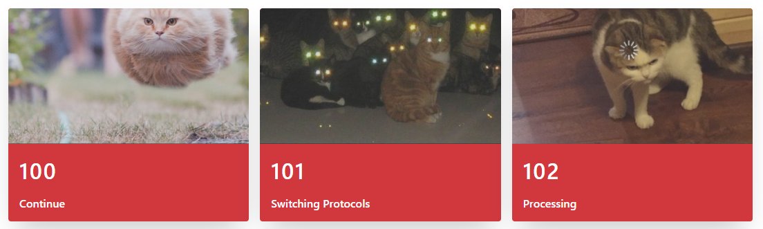 some people really have too much time on their hands
http.cat