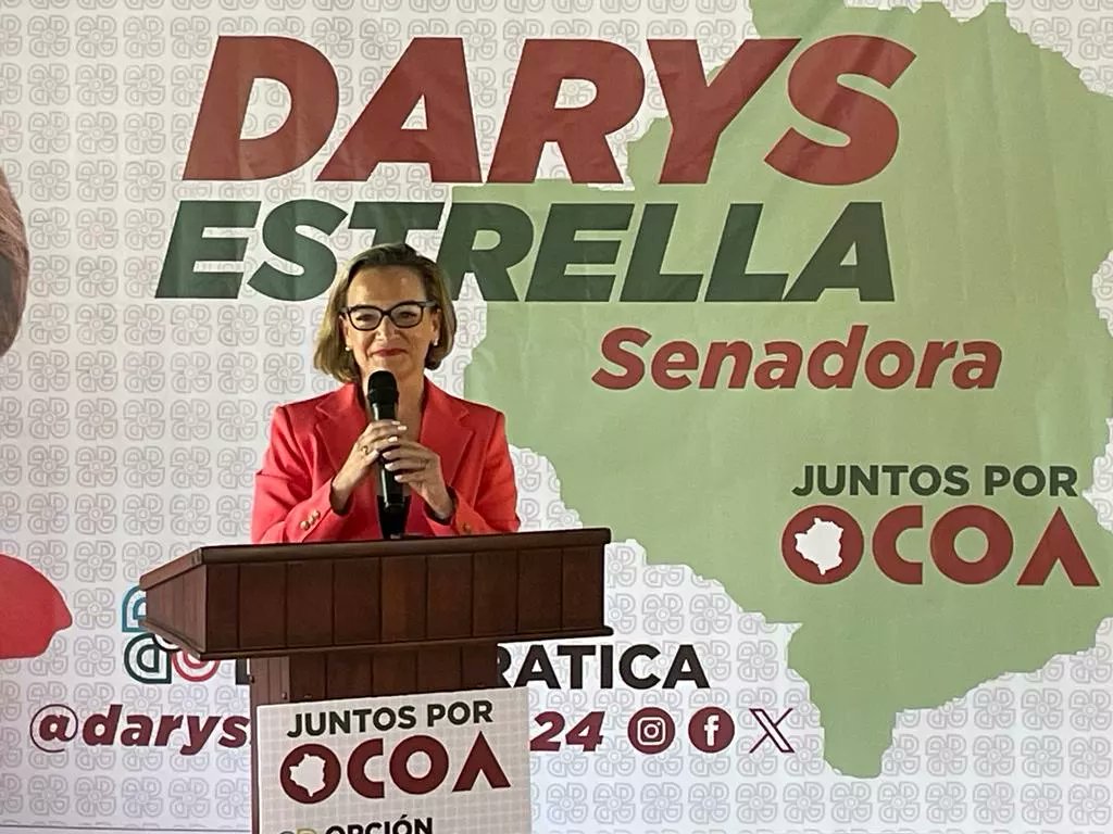 Hoy acompañé a <a href="/DarysEstrella/">Darys Estrella</a> y al pueblo de Ocoa en el lanzamiento de su candidatura a la senaduría de la provincia. Sus cualidades humanas, profesionales, sus intenciones de trabajar por mejores condiciones de vida para su amado pueblo representan la mejor opción política.