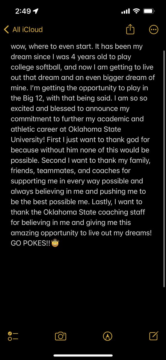 Montgomery Henderson (@montgomeryhend8) on Twitter photo 1000% committed. So excited to be a cowgirl!! Thank you <a href="/OSUcoachG/">Kenny Gajewski</a> <a href="/Coach_Cloer/">Whitney Cloer</a> <a href="/Coach_Shippy/">Vanessa Shippy (Fletcher)</a> <a href="/carrieeberle/">Carrie Eberle</a> for this amazing opportunity! Go pokes🤠🧡 <a href="/BG18UJacoby/">Bombers Gold 18U Jacoby</a> 1000% committed. So excited to be a cowgirl!! Thank you <a href="/OSUcoachG/">Kenny Gajewski</a> <a href="/Coach_Cloer/">Whitney Cloer</a> <a href="/Coach_Shippy/">Vanessa Shippy (Fletcher)</a> <a href="/carrieeberle/">Carrie Eberle</a> for this amazing opportunity! Go pokes🤠🧡 <a href="/BG18UJacoby/">Bombers Gold 18U Jacoby</a>