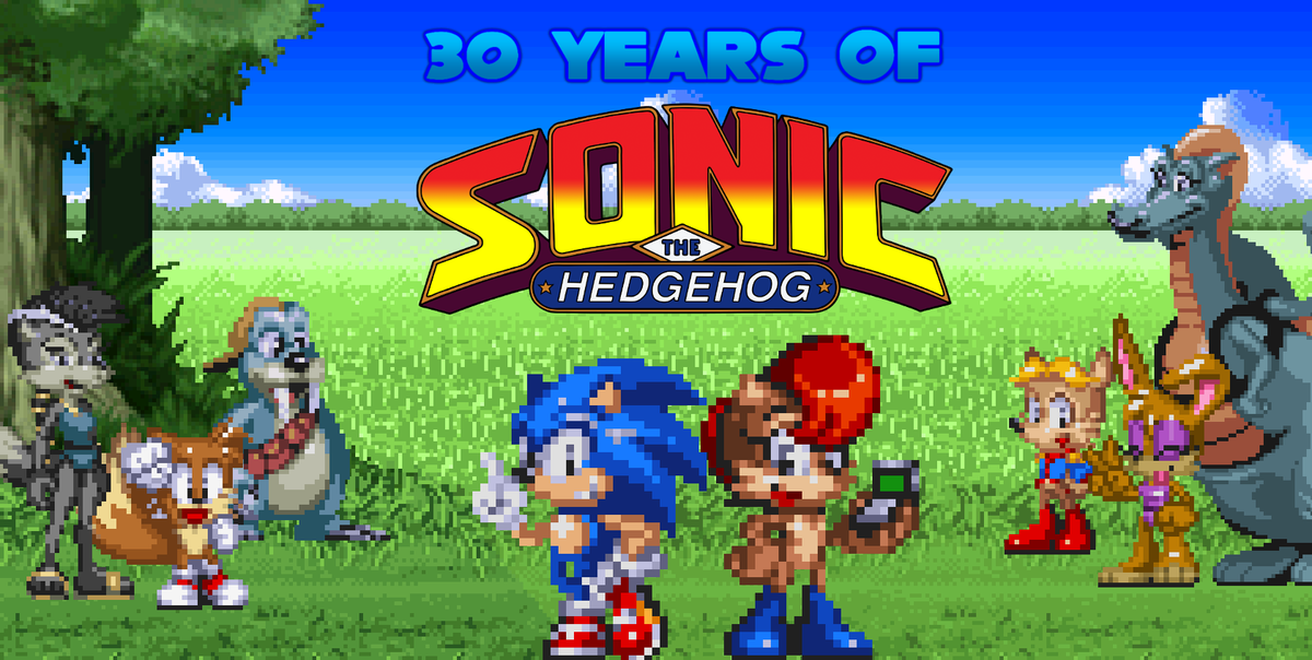 Happy 30 Years of Sonic The Hedgehog SATAM Since it's First Broadcasting on 18th of September with 'Sonic Boom'.

#SonicSatAM #SonicTheHedeghog #sallyacorn #bunnierabbot #milestailsprower #rotorwalrus #antoinedcoulette #pixelart #fight4freedom #rally4sally