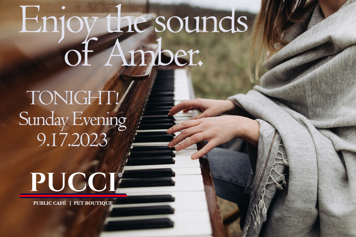 puccicafe's tweet photo. Come by tonight for a drink and listen to the beautiful sounds of Amber Nicholson at PUCCI Cafe.  https://t.co/6b2hLW7GtH

#puccicafe #lacenterra #music #cafepucci #lacenterraatcincoranch https://t.co/FkutwiqGeh