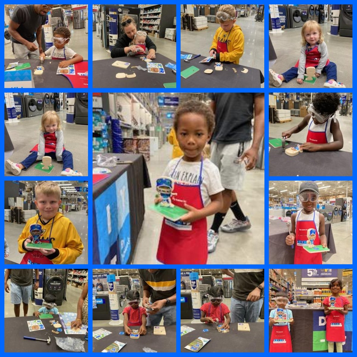 tiffany_shealey's tweet photo. 1037 hosted the monthly Kids DIY clinic yesterday and the children were able to build a @Lowes Football Player.
@BenitoKomadina @BlueBoxR1 @steveyoung456 @Lowes1037 @MichaelSida1037 @mikesida1037 @TheBossMan1037 https://t.co/pRUDN453Rq