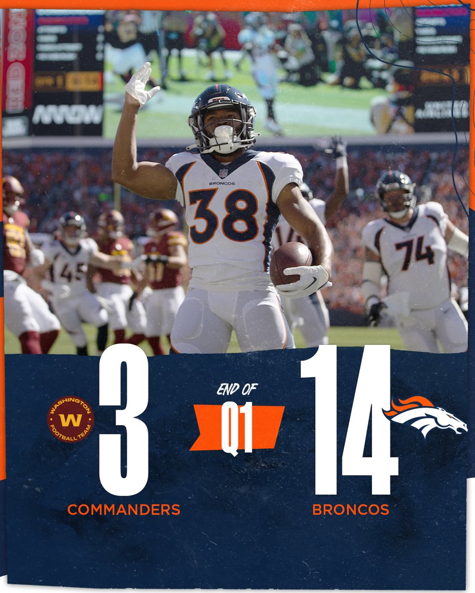 Broncos's tweet image. After one in Denver!

#WASvsDEN