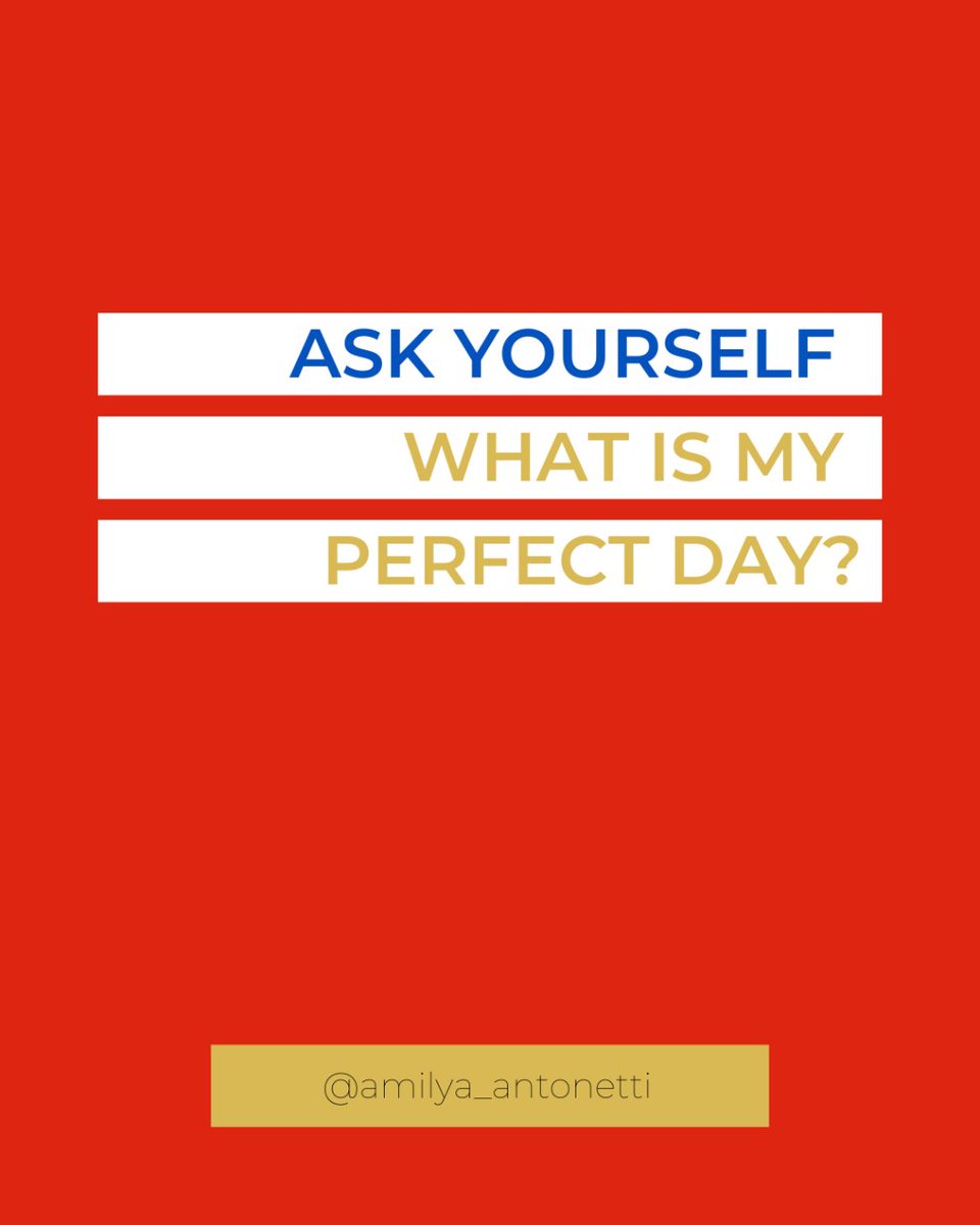 To truly build a life with intentional design this question can welcome you into a deeper dive into what an absolutely perfect 24hrs would look and feel like. The thinking of this exercise opens up to the discovery of you and the adventure into others.