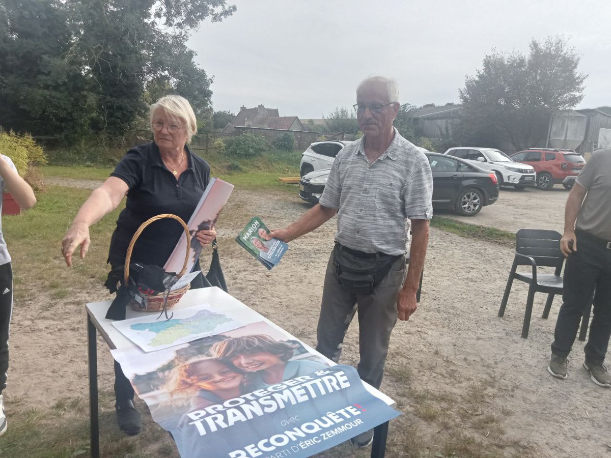 Sous la houlette de <a href="/PascaleDeutsch/">Pascale Deutsch</a> s'est tenue aujourd'hui la réunion de rentrée politique de Reconquête #Calvados placée dans le cadre des journées du Patrimoine avec la présentation du travail traditionnel du cheval.