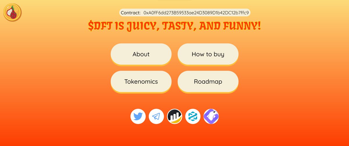 Website V1 - (Link in the description)🐲

3/4 - $DFT | #BNB