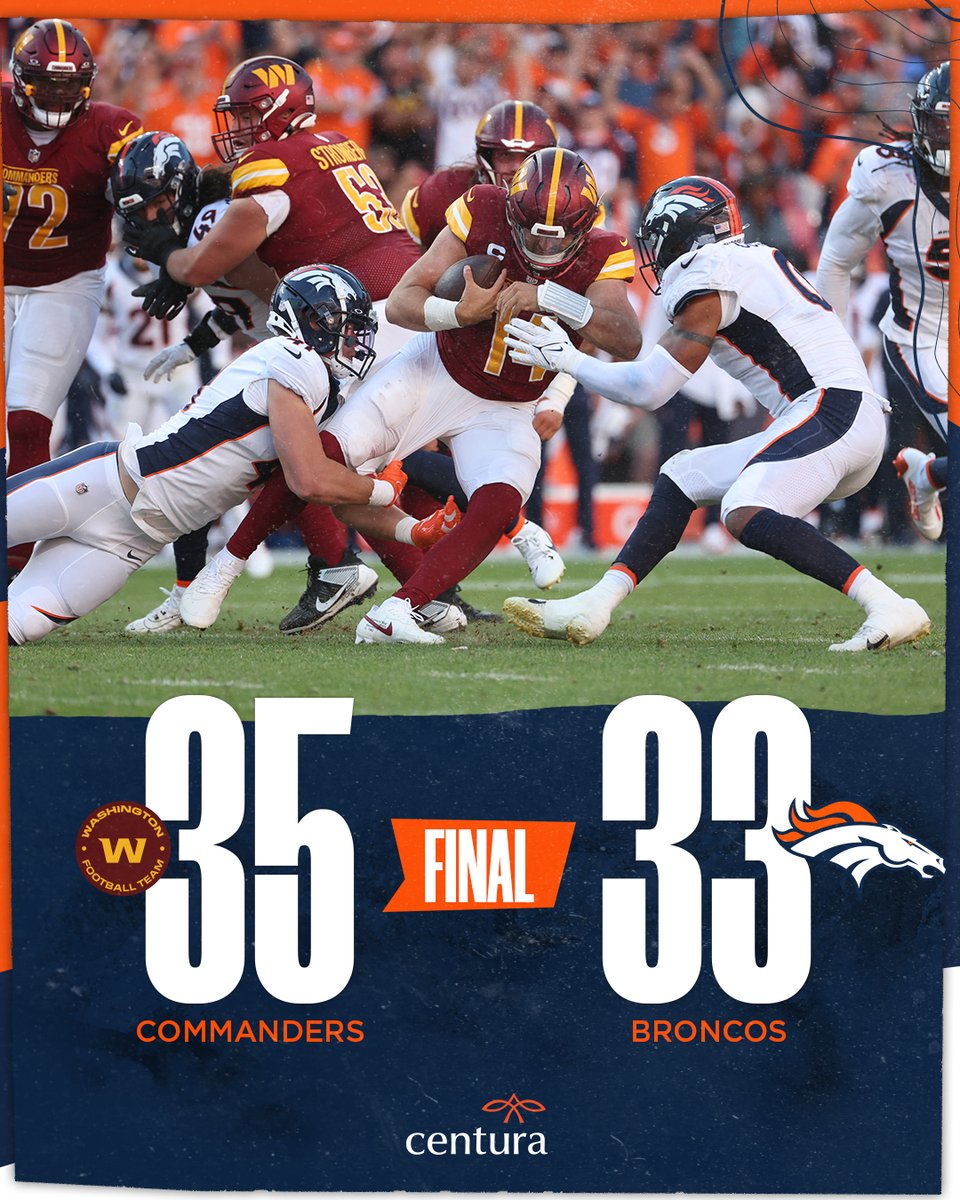 Broncos's tweet photo. Final. https://t.co/lE41Xew4LD