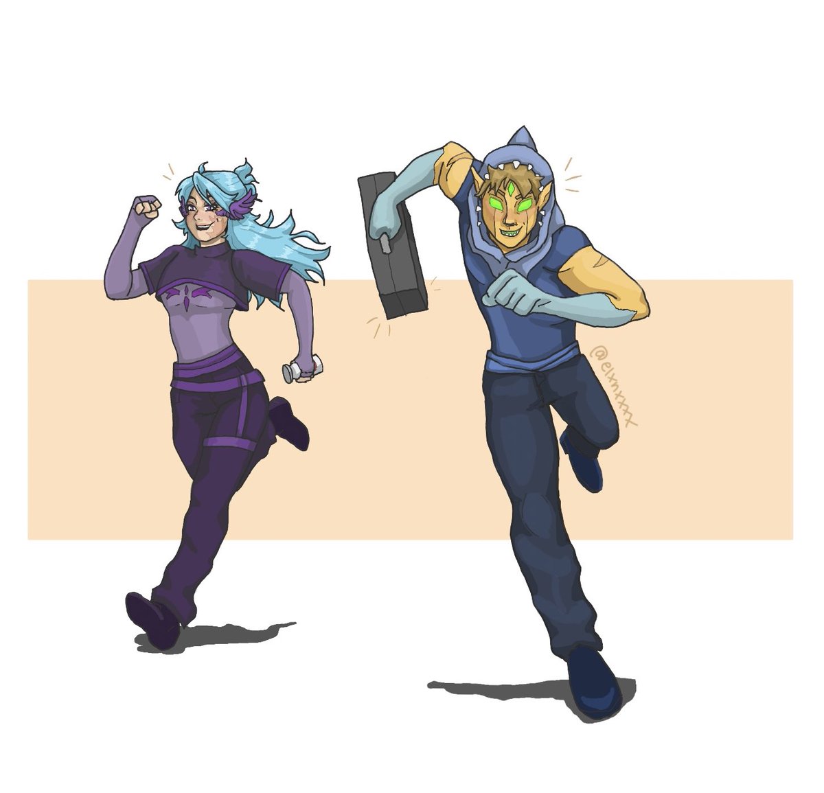 mission accomplished ✔️

#qsmpfanart #foolishfanart #jaidenfanart #foolishgamers #jaidenanimations #qsmp

forgot i started this while watching the heist go down, but now it’s done :D
(rts appreciated <3)