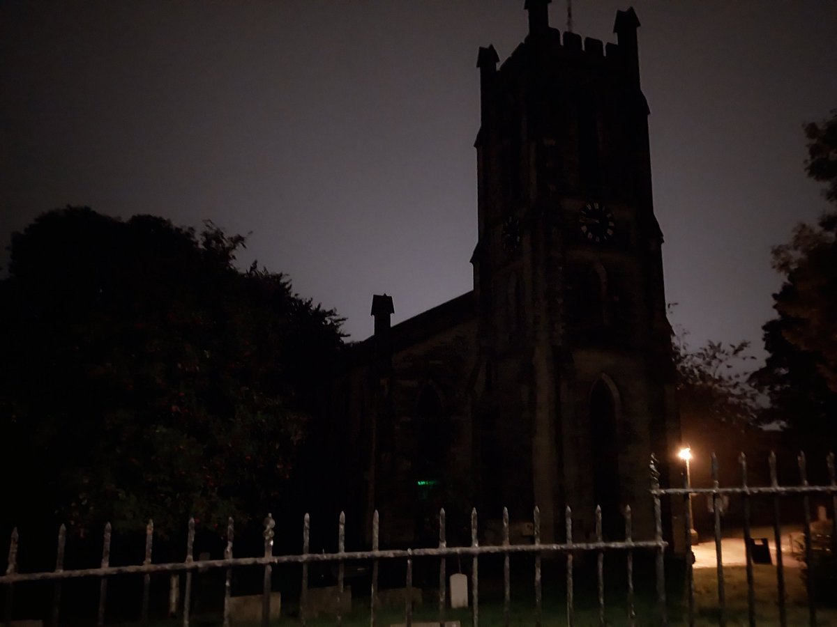 Idle Parish Church at nightfall - beautiful Bradford.
