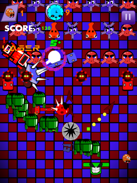 Johnson80Games's tweet image. Finally the special weapon code logic is working in Mama Jamba. #solodev #hypercasual #indiedev #indiegame #johnson80games #mamajamba #arcade #puzzle
