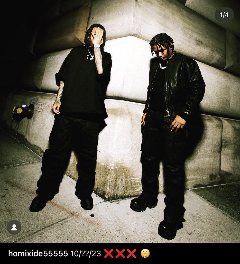 Lidestywurld's tweet image. Homixide Gang dropping this October 👀