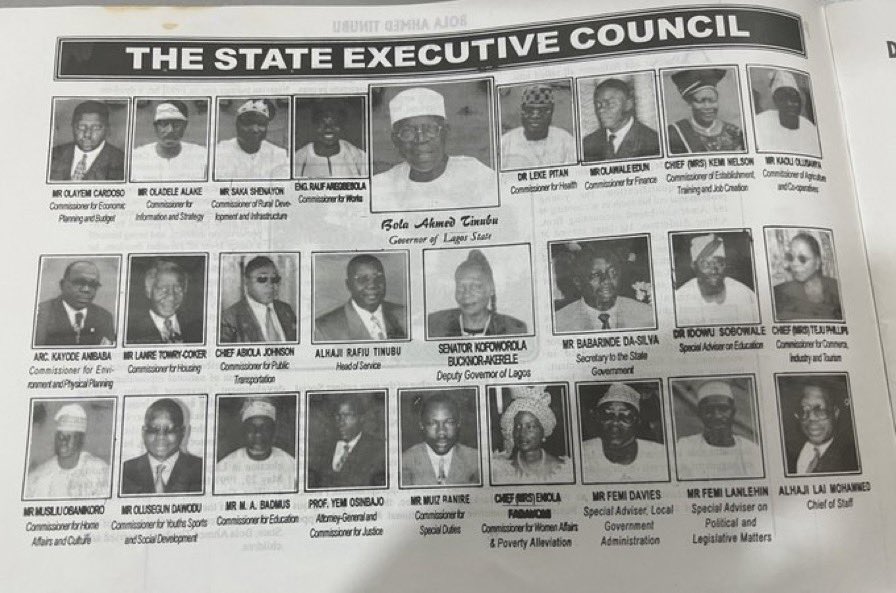mousausmann's tweet photo. Tinubu is the man who made men.

Undeniable.

It will take time before another politician can assemble these level of allies.

These young politicians today are playing zero sum game instead of long term game.

You have to pave way, build an army then declare your ambition. https://t.co/UVOjaHdO6X