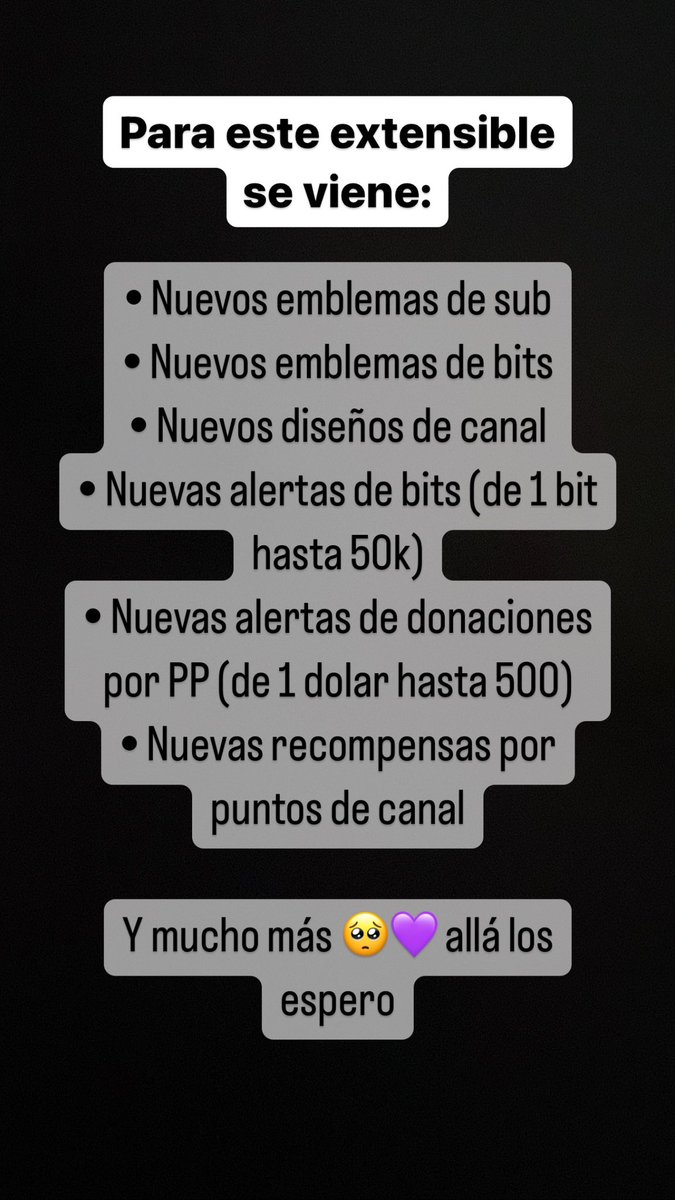 💜 EXTENSIBLE 3K FOLLOWERS 💜