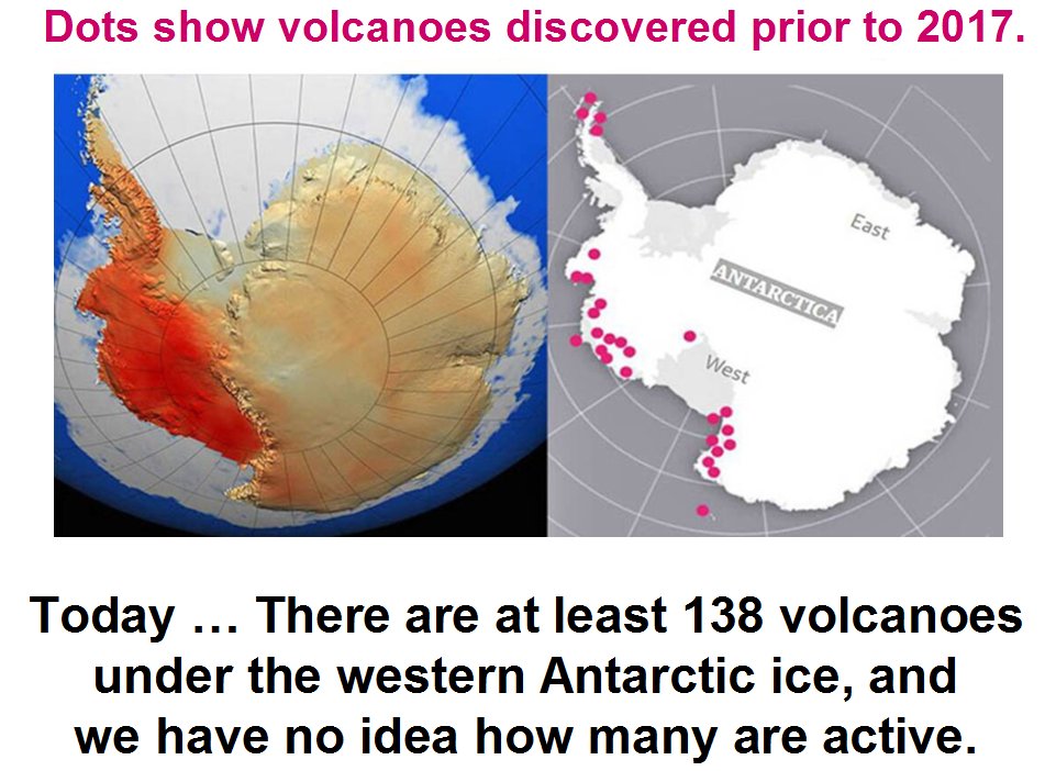 BREAKING ... this is just more climate alarmism. Those clever scientists never mention how many of the 138 volcanoes are active. Misinformation is the worst-case scenario.