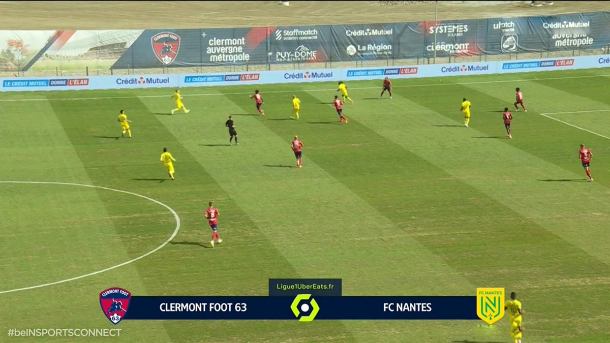 Full Match: Clermont vs Nantes