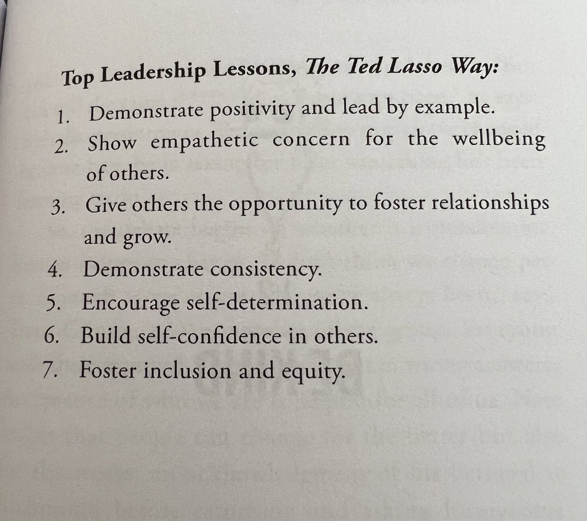 Stephen_Logan's tweet image. Top #Leadership Lessons, The Ted Lasso Way. 

Which one resonates the most and why?