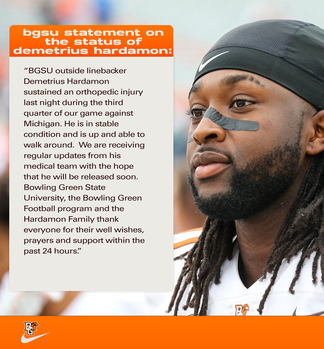 BG_Football's tweet photo. 𝘽𝙂𝙎𝙐 𝙎𝙩𝙖𝙩𝙚𝙢𝙚𝙣𝙩 𝙤𝙣 𝙩𝙝𝙚 𝙎𝙩𝙖𝙩𝙪𝙨 𝙤𝙛 𝘿𝙚𝙢𝙚𝙩𝙧𝙞𝙪𝙨 𝙃𝙖𝙧𝙙𝙖𝙢𝙤𝙣: https://t.co/3zOaP0AV0b