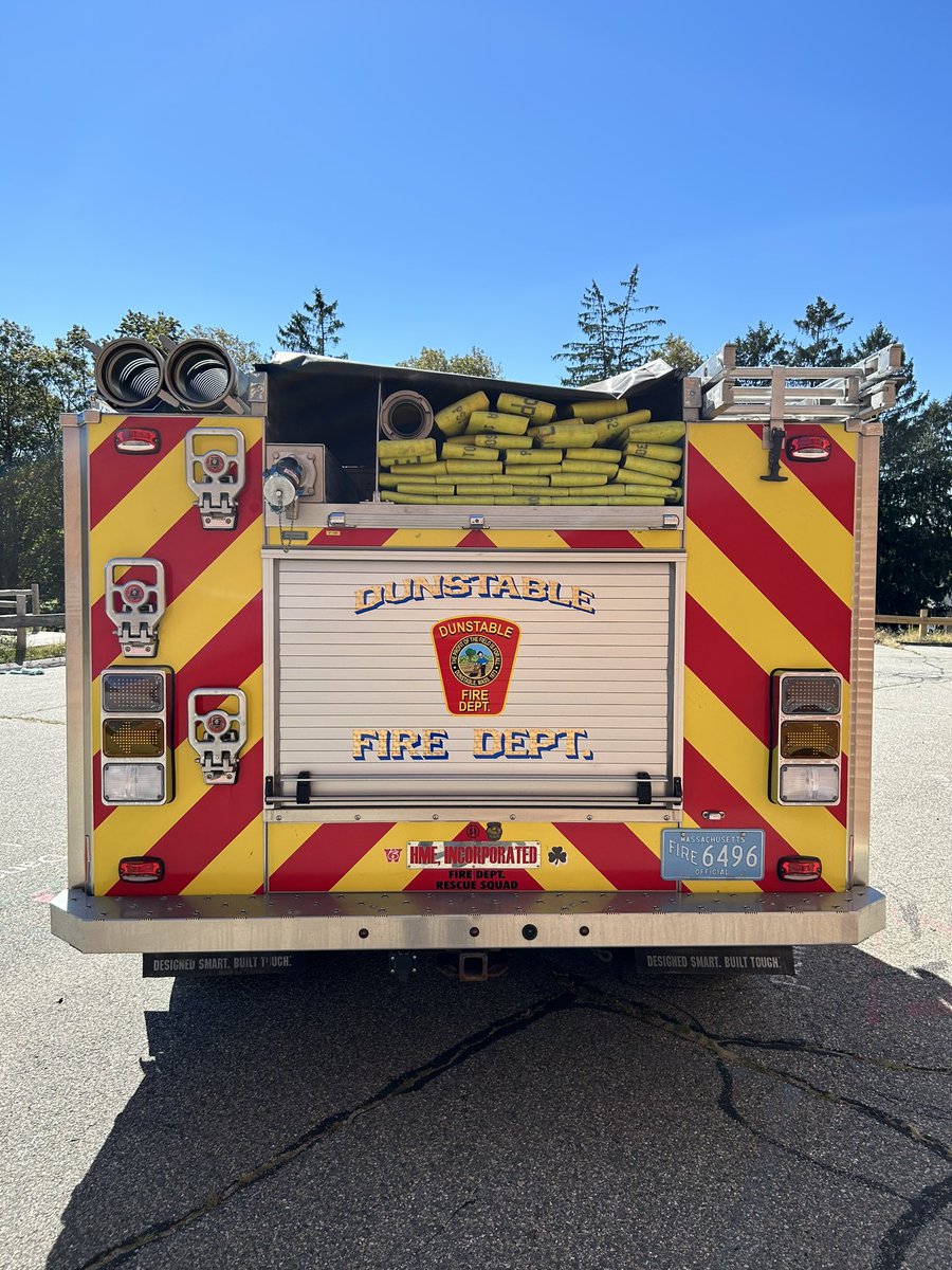 Dunstablefd's tweet image. Dunstable Ma Squad Co. 1 placed into service! This replaces our old Rescue truck.  Thank you to everyone involved in making this happen!
