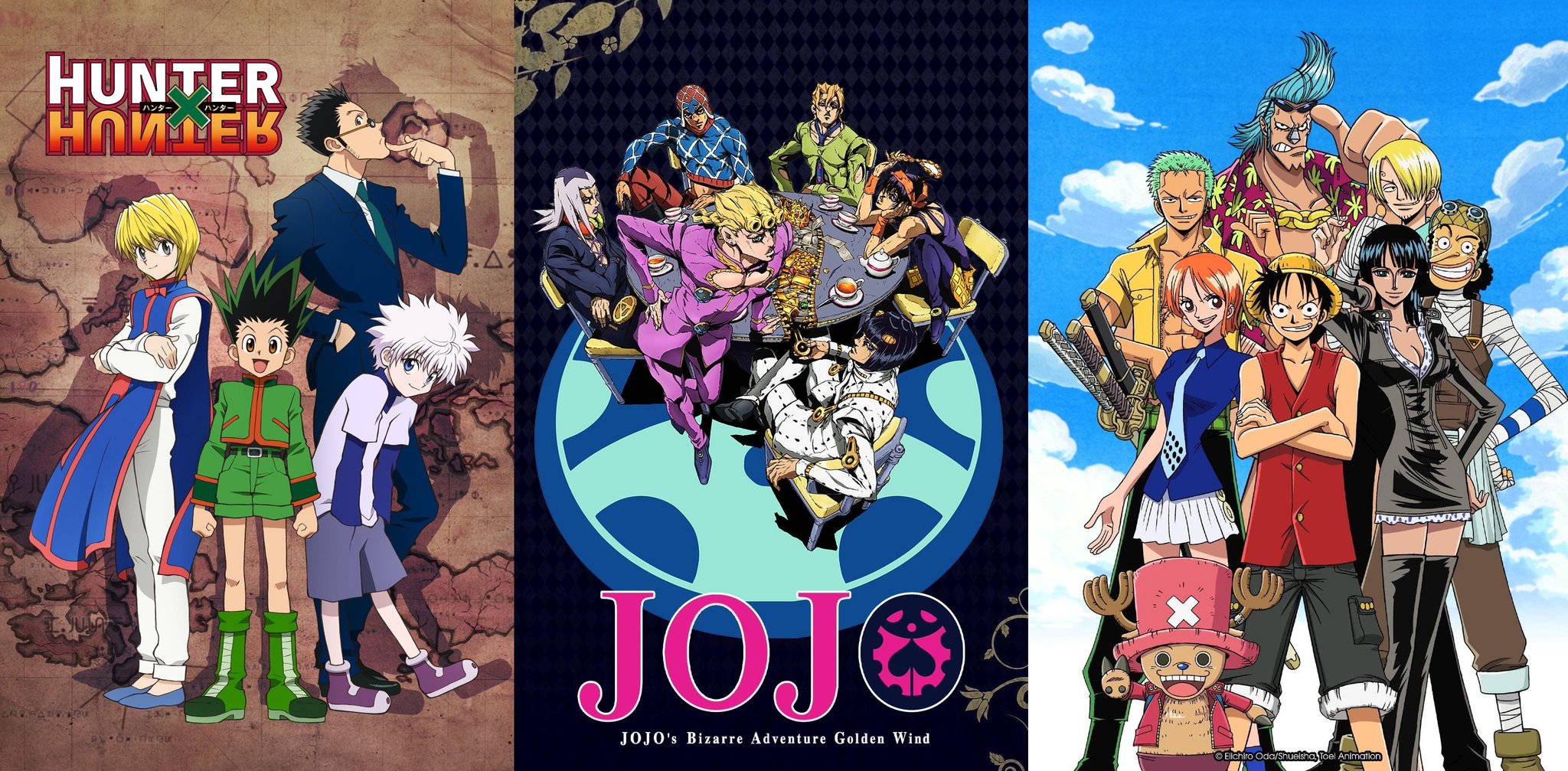 Yato on X: 🚨 Novos animes na @NetflixBrasil em 1º de Outubro. Hunter x  Hunter (2011) O anime chegará com dublagem e legendas. JoJo's Bizarre  Adventure (2012) O arco Golden Wind chegará