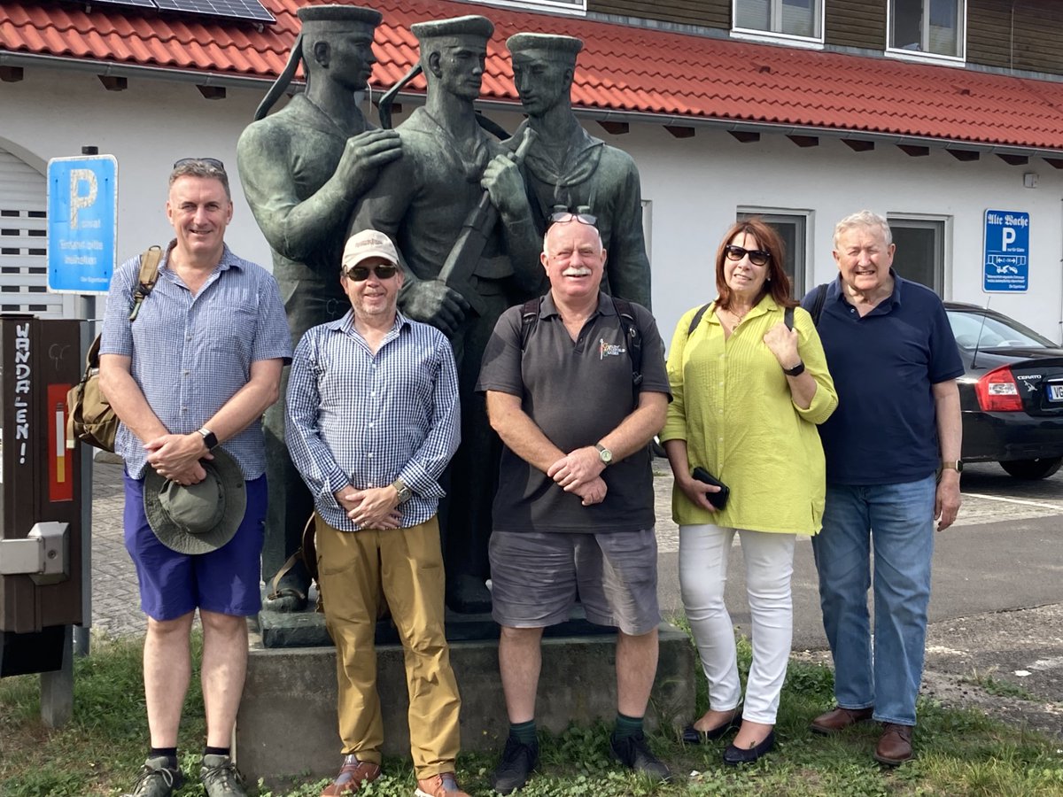 The Guild Cold War Recce at Peenemunde with our fraternal socialist brothers!