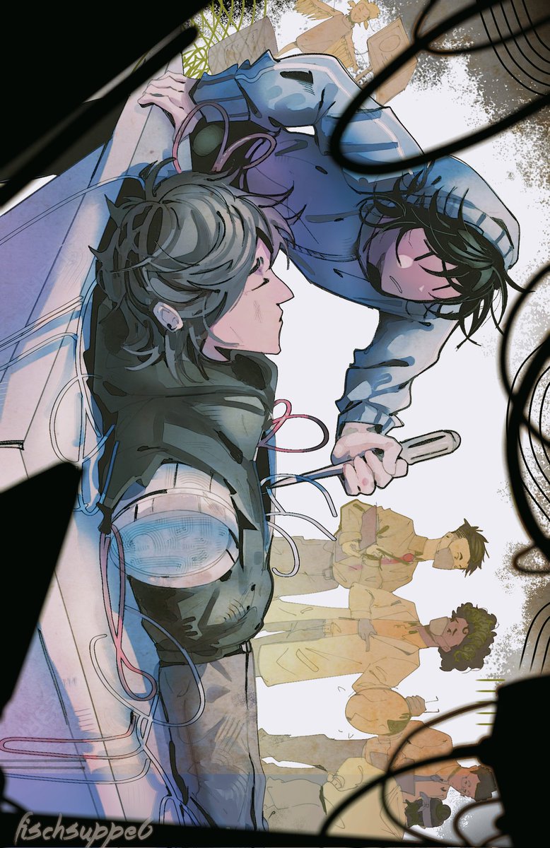 Fischsuppe6's tweet image. "PROYECTO ARIN" 🤖🤖🤖 

#qsmp #qsmpfanarts #quackityfanart #luzufanart